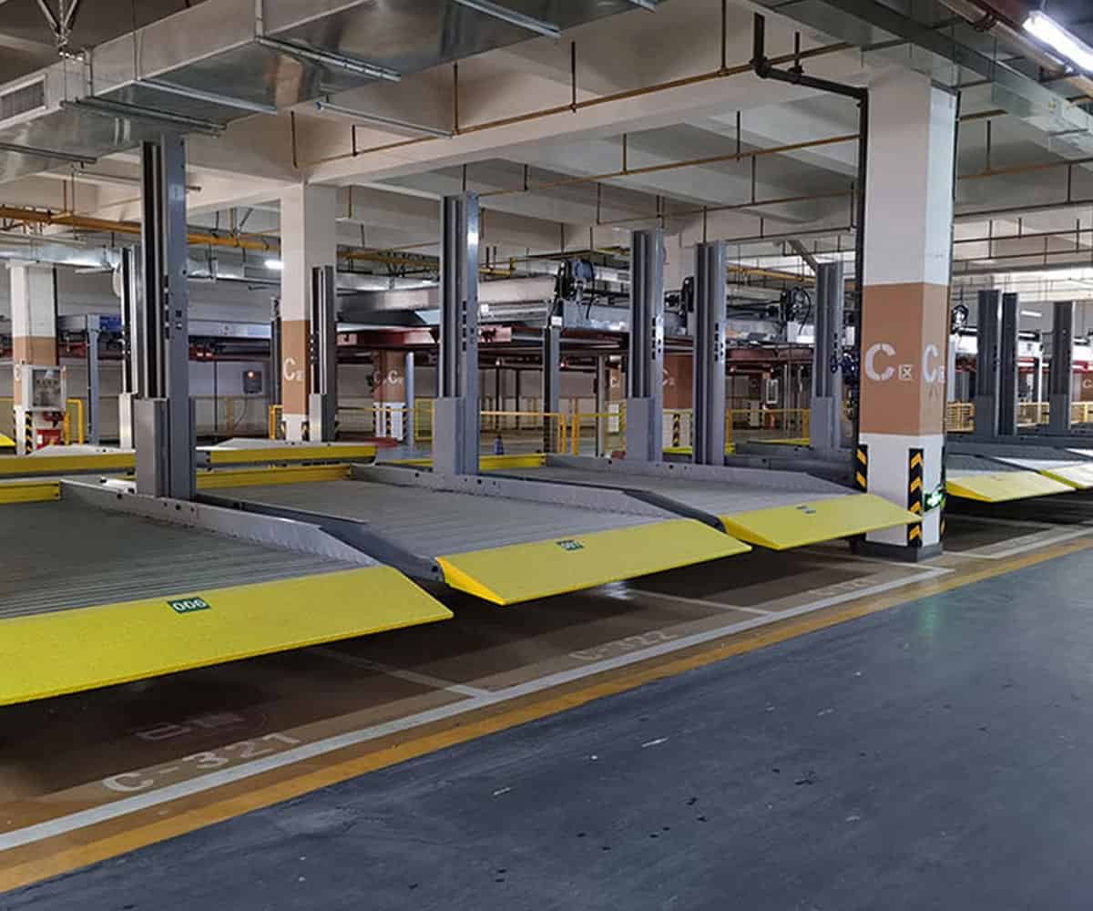 2層簡易類立體停車庫安裝